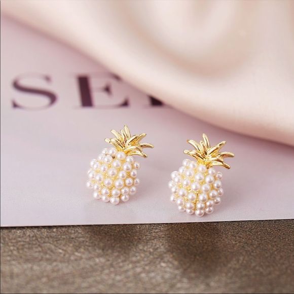 Sunshine Accessories Jewelry - 7/$30 Pineapple EARRINGS